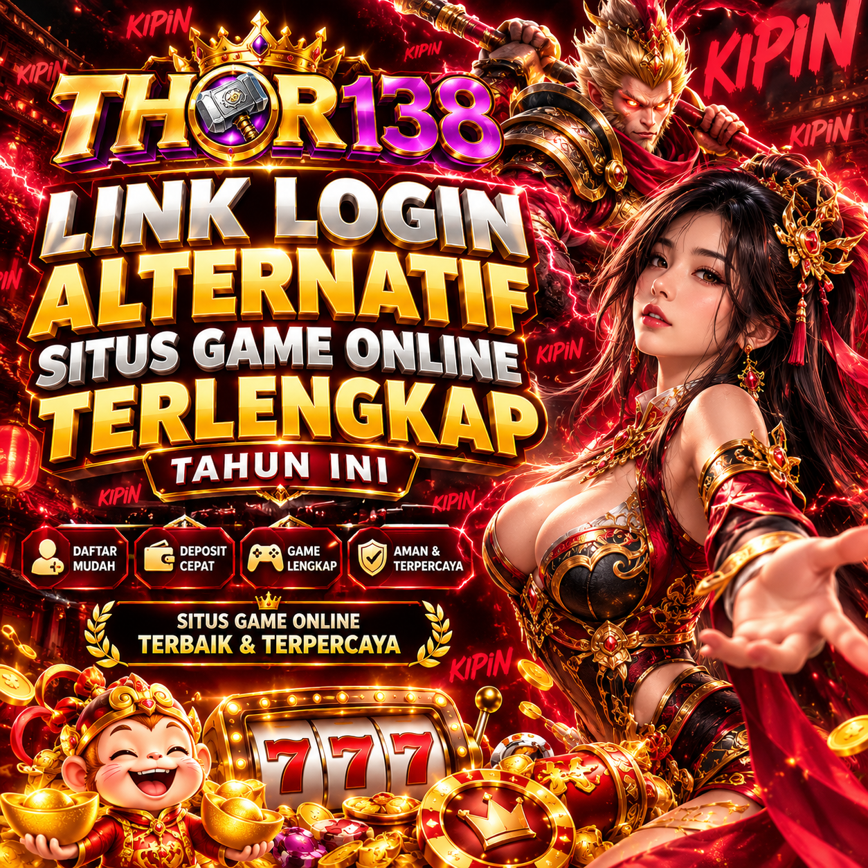 THOR138: Link Login Alternatif Situs Game Online Terlengkap Tahun Ini